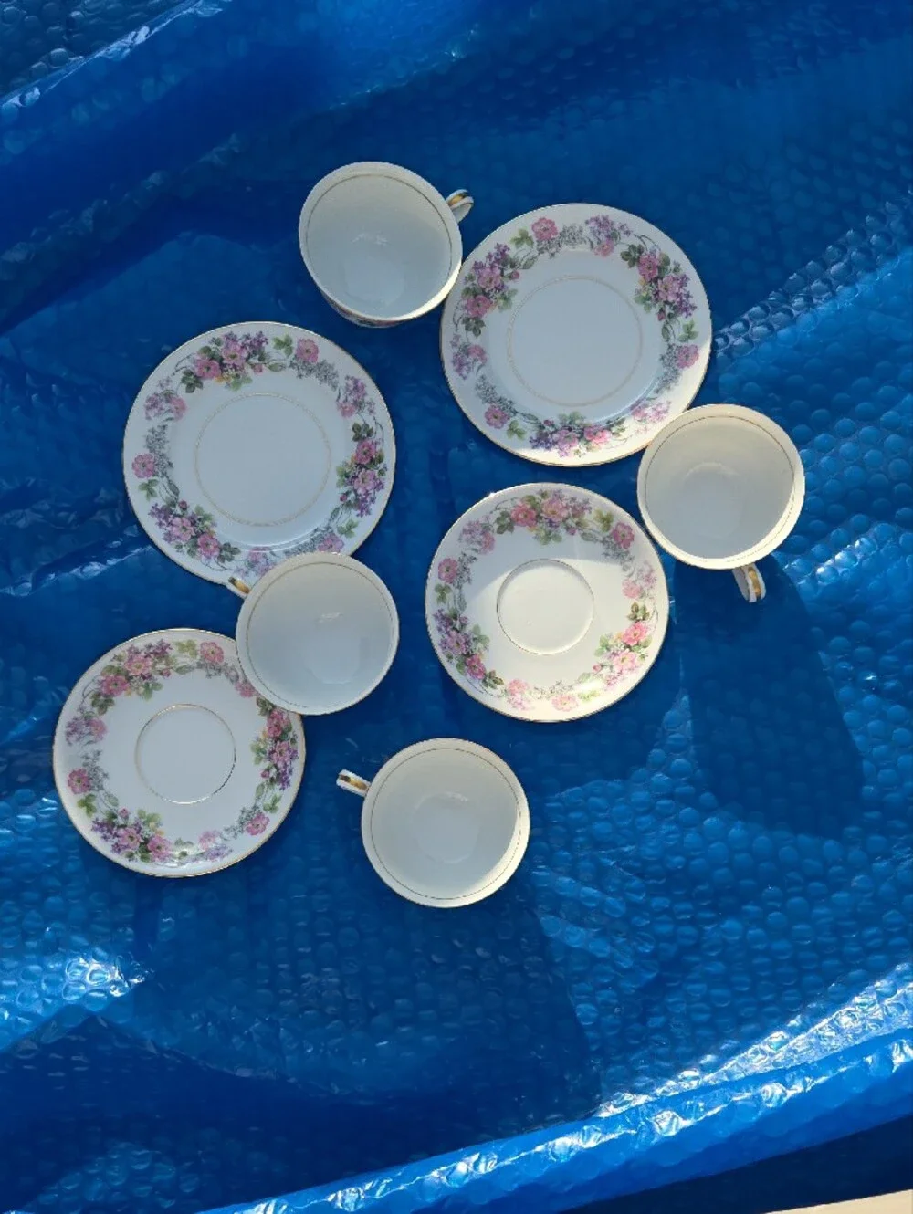 Noritake Roseland Tea Cups